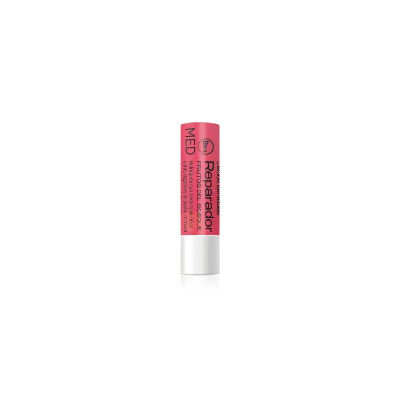 Be+ Med Stick Labial Hidratante Frutos del Bosque, 4 g