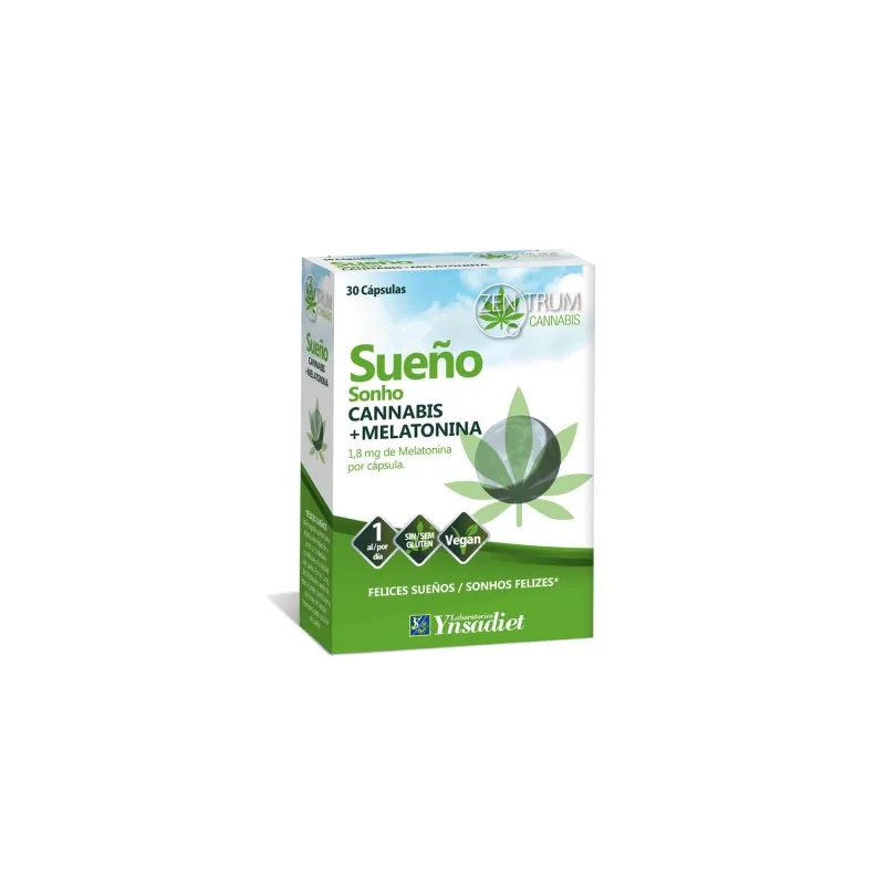 Ynsadiet Zentrum Cannabis Sueño, 30 capsulas
