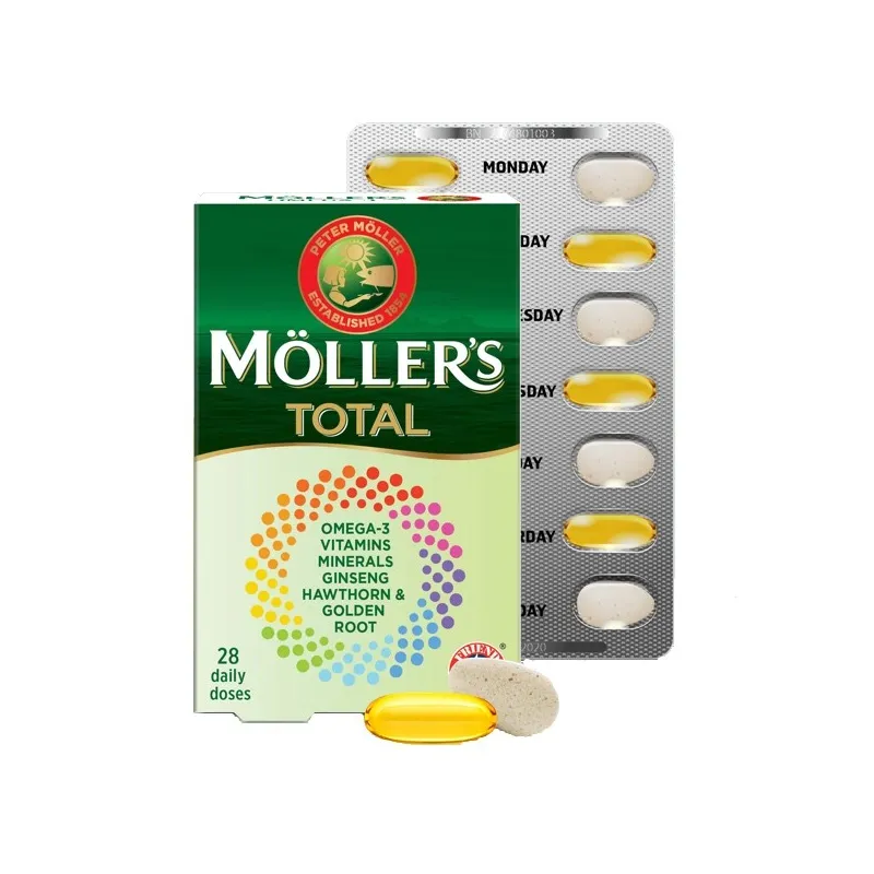 Moller's Total multivitamínico comprimidos Moller's Total multivitamínico comprimidos