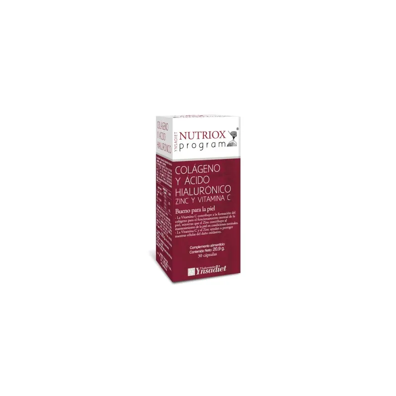 Ynsadiet Colageno+Acido Hialuronico, 60 capsulas