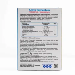Ynsadiet Active Fermentun Probiotico Defensas, 30 capsulas