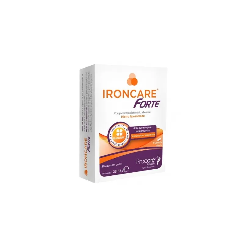 Ironcare Forte, 30 capsulas Ironcare Forte, 30 capsulas