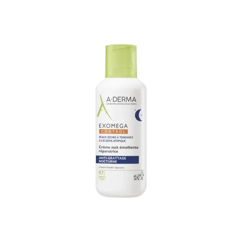 Aderma Exomega Control crema reparadora de noche, 400 ml