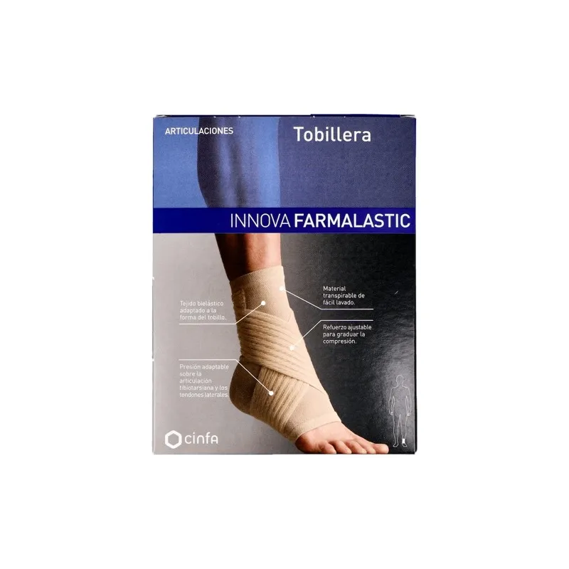 Farmalastic Innova Tobillera Talla Mediana, 1 unidad
