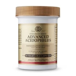 Solgar Acidophilus Avanzado (No Lácteo), 50 Cápsulas Vegetales.
