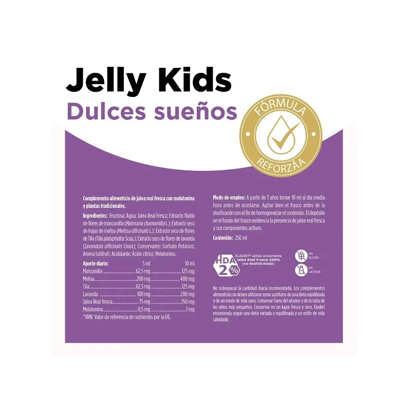 Jelly Kids dulces sueños indicaciones Jelly Kids dulces sueños indicaciones