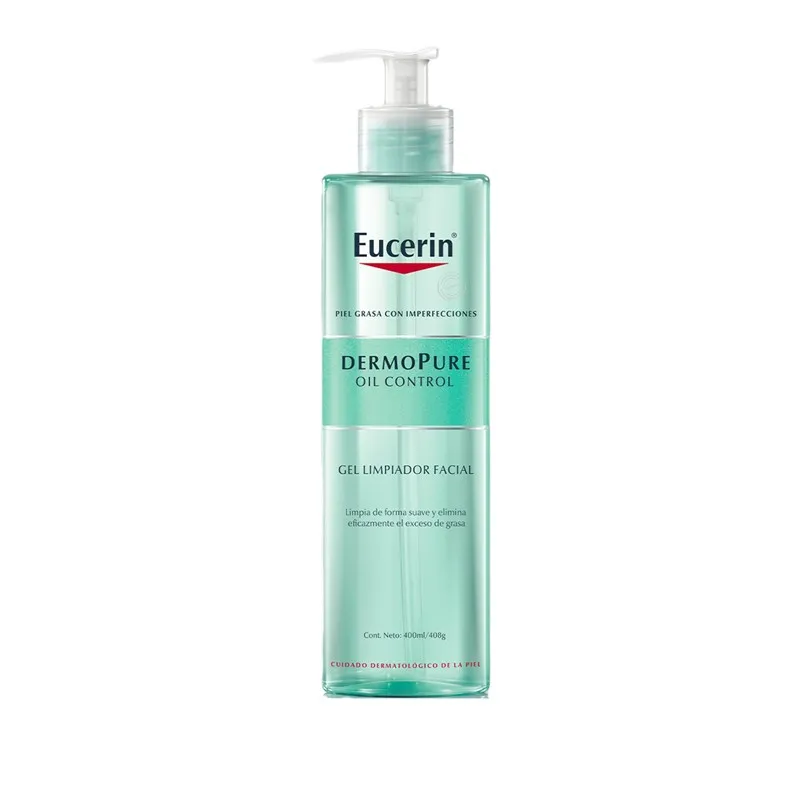 Eucerin Dermopure gel limpiador facial, 400 ml | Farmacia Barata