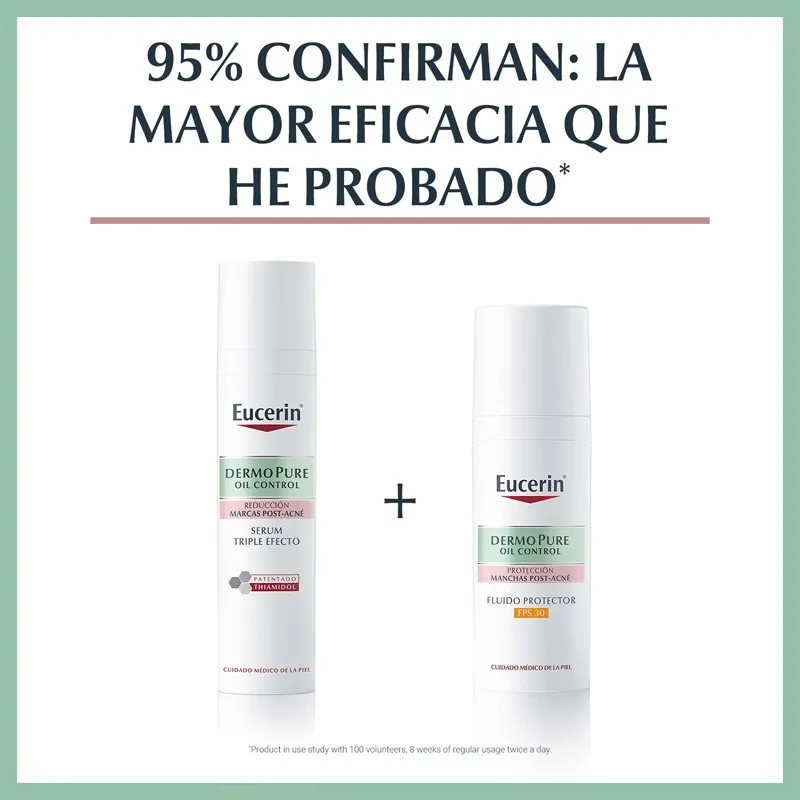 Eucerin Dermopure oil control fluido protector FPS 30, 50 ml