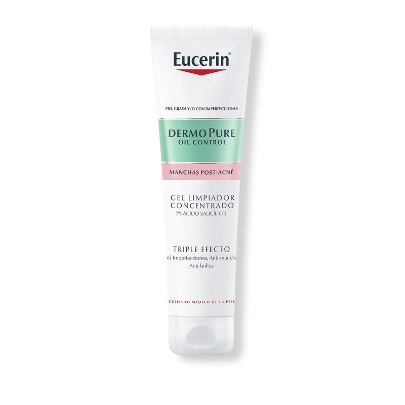 Eucerin Dermopure oil control gel limpiador concentrado triple efecto, 150 ml Eucerin Dermopure oil control gel limpiador concentrado triple efecto, 150 ml