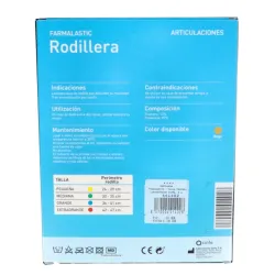 Farmalastic rodillera talla pequeña, 1 Unidad