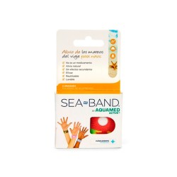 Sea Band By Aquamed Active Pulsera Antimareo Infantil, 2 unidades