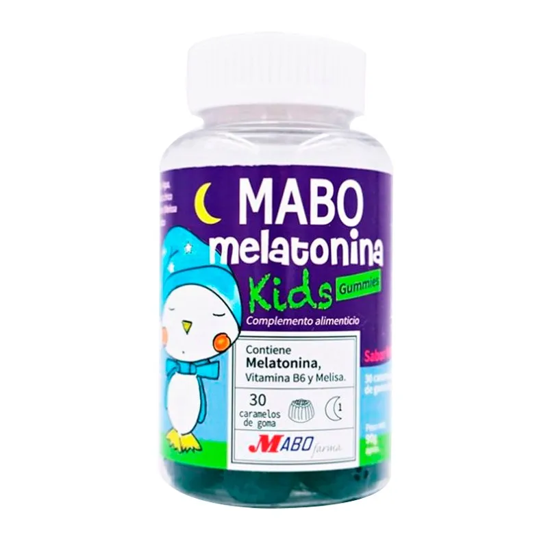 Mabo Melatonina Kids, 30 caramelos de goma