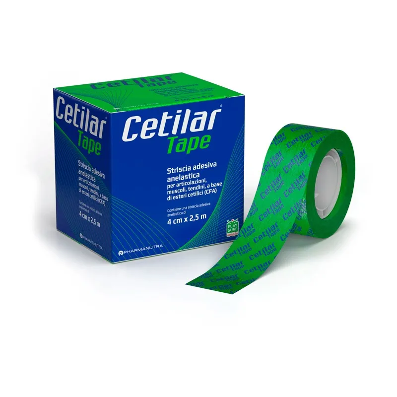 Cetilar Tape Tira Adheivas Inelasti 2,5x4 unidades Cetilar Tape Tira Adheivas Inelasti 2,5x4 unidades