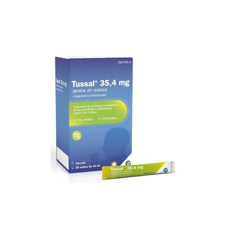 Tussal 35.4mg Jarabe en sobres clorerastina Tussal 35.4mg Jarabe en sobres clorerastina