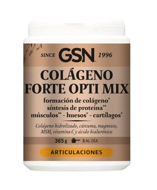 GSN Colágeno Opti-mix 6, 365 gr.