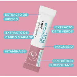 Cumlaude Drenaqua Plus Sabor Piña y Mango, 14 sticks