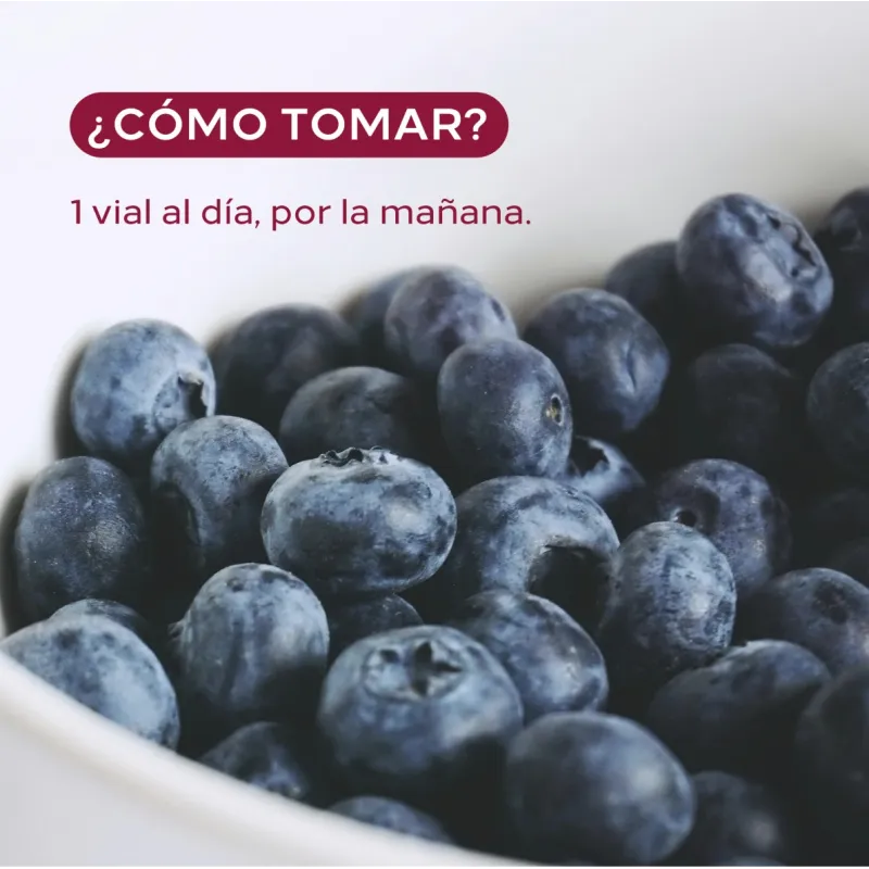 Cumlaude Femcollagen Intense Shot Sabor Arandano, 7 viales de 25 ml