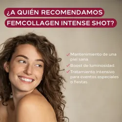 Cumlaude Femcollagen Intense Shot Sabor Arandano, 7 viales de 25 ml