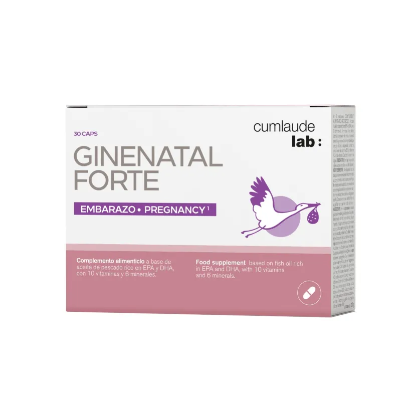 Cumlaude Ginenatal forte, 30 cápsulas