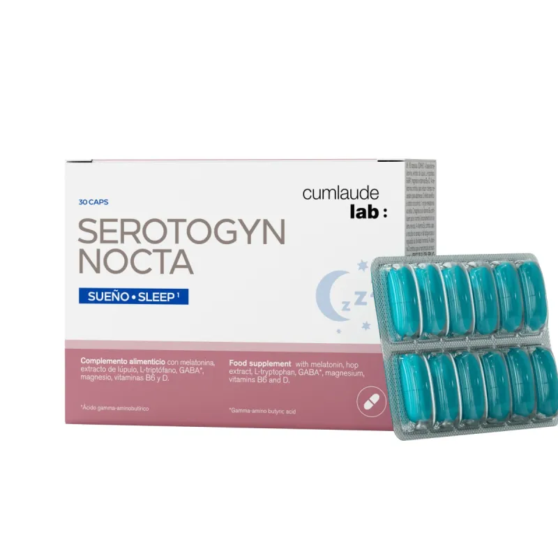 Cumlaude Lab Serotogyn Nocta, 30 cápsulas