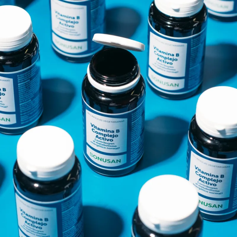Bonusan vitamina B complejo activo, 60 cápsulas| Farmacia Barata Bonusan vitamina B complejo activo, 60 cápsulas| Farmacia Barata