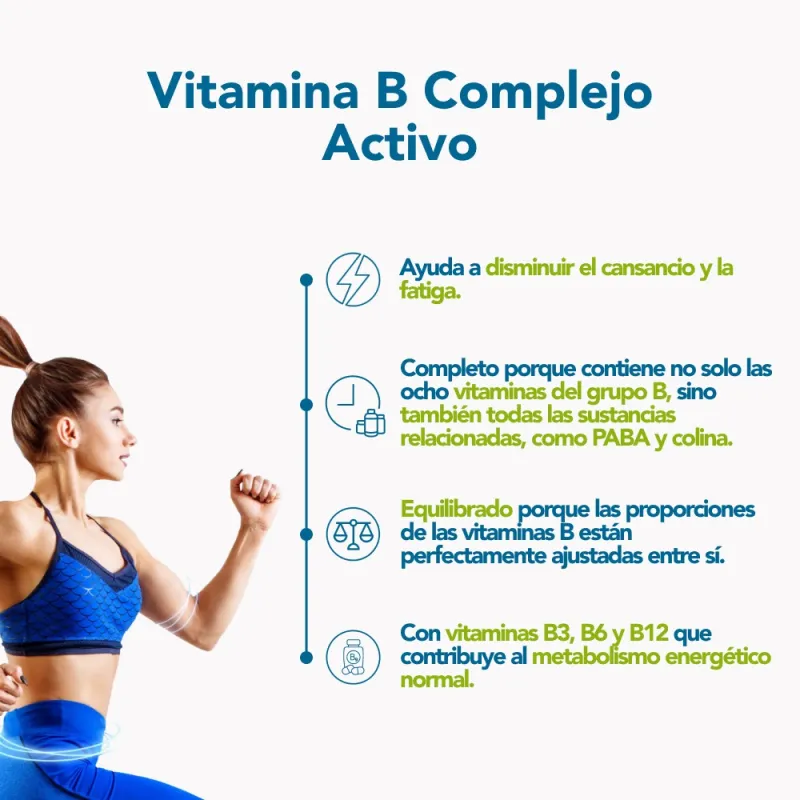 Bonusan vitamina B complejo activo, 60 cápsulas| Farmacia Barata Bonusan vitamina B complejo activo, 60 cápsulas| Farmacia Barata
