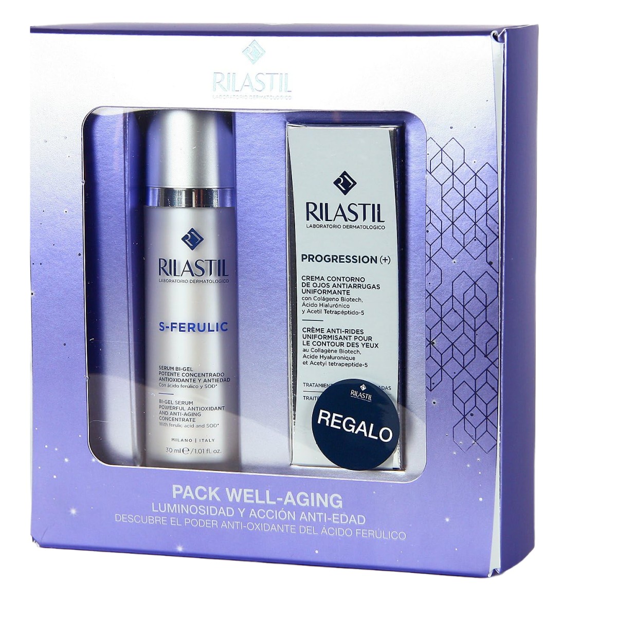 RILASTIL PACK S-FERULIC SERUM+CONTORNO