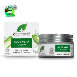 Dr Organic Crema concentrada de Aloe Vera, 50ml.