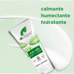 Dr Organic Loción corporal de Aloe Vera, 200ml. Dr Organic Loción corporal de Aloe Vera, 200ml.