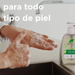 Dr Organic Jabón de manos de Aloe Vera, 250ml. Dr Organic Jabón de manos de Aloe Vera, 250ml.