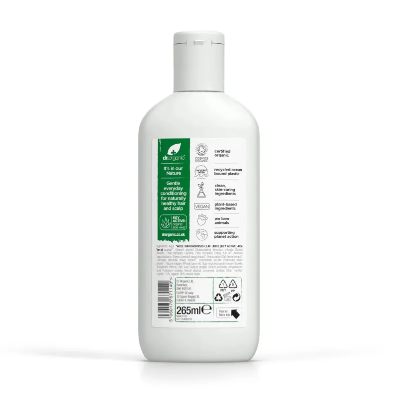 Dr Organic Acondicionador de Aloe Vera, 265ml
