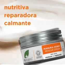 Dr Organic Crema rescate de Miel de Manuka, 50ml. Dr Organic Crema rescate de Miel de Manuka, 50ml.