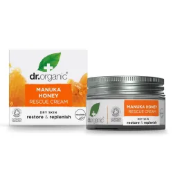 Dr Organic Crema rescate de Miel de Manuka, 50ml. Dr Organic Crema rescate de Miel de Manuka, 50ml.
