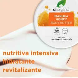 Dr Organic Crema corporal de Miel de Manuka, 200ml. Dr Organic Crema corporal de Miel de Manuka, 200ml.