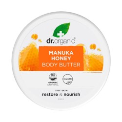 Dr Organic Crema corporal de Miel de Manuka, 200ml.