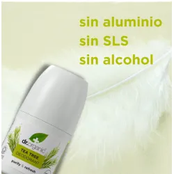 Dr Organic Desodorante de Árbol de Té, 50ml. Dr Organic Desodorante de Árbol de Té, 50ml.