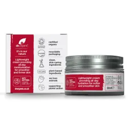 Dr Organic Crema de Día Rose Otto, 50ml.