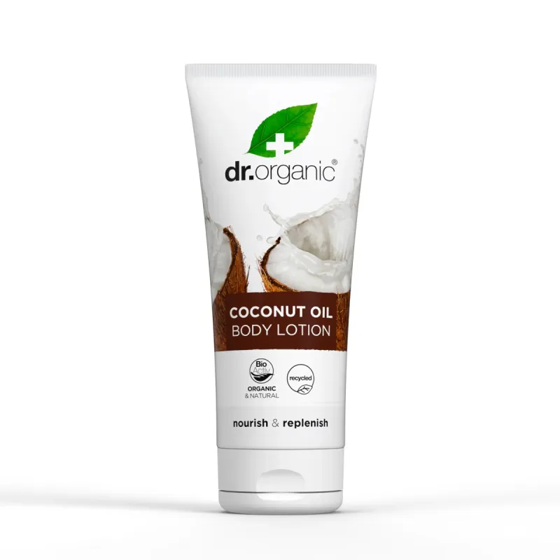 Dr Organic Loción corporal de aceite de Coco, 200ml. Dr Organic Loción corporal de aceite de Coco, 200ml.