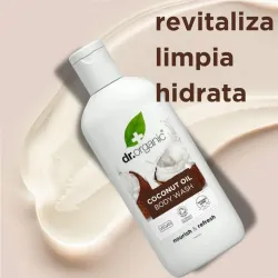 Dr Organic Gel de ducha de aceite de Coco, 250ml. Dr Organic Gel de ducha de aceite de Coco, 250ml.