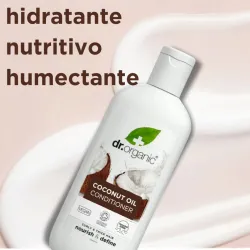 Dr Organic Acondicionador de aceite de Coco, 265ml. Dr Organic Acondicionador de aceite de Coco, 265ml.