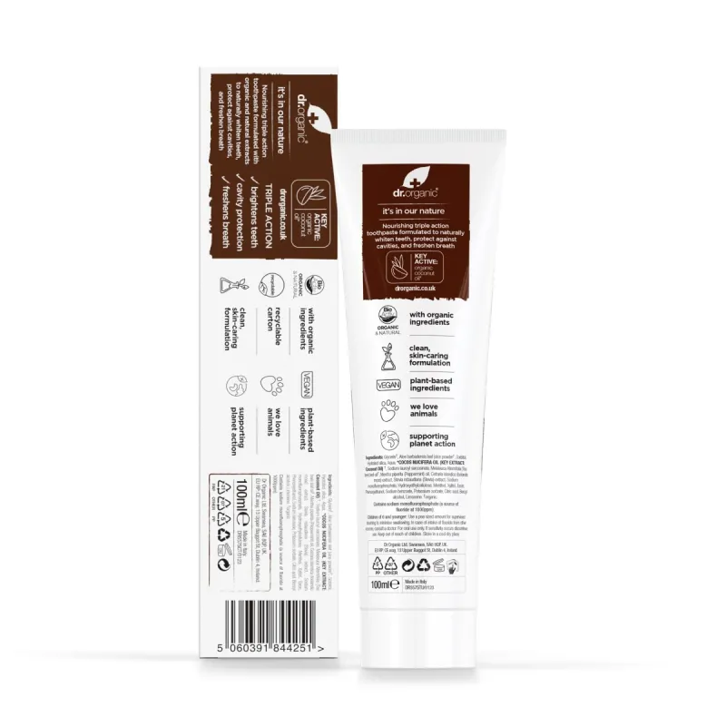 Dentífrico Aceite Coco Dr Organic 100ml | Farmacia Barata Dentífrico Aceite Coco Dr Organic 100ml | Farmacia Barata
