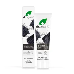 Dr Organic Pasta de dientes de Carbón Activo, 100ml. Dr Organic Pasta de dientes de Carbón Activo, 100ml.