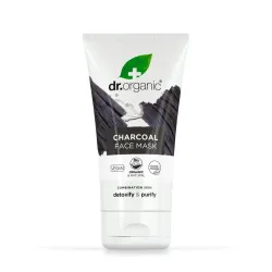 Dr Organic Mascarilla facial de Carbón Activo, 125ml.