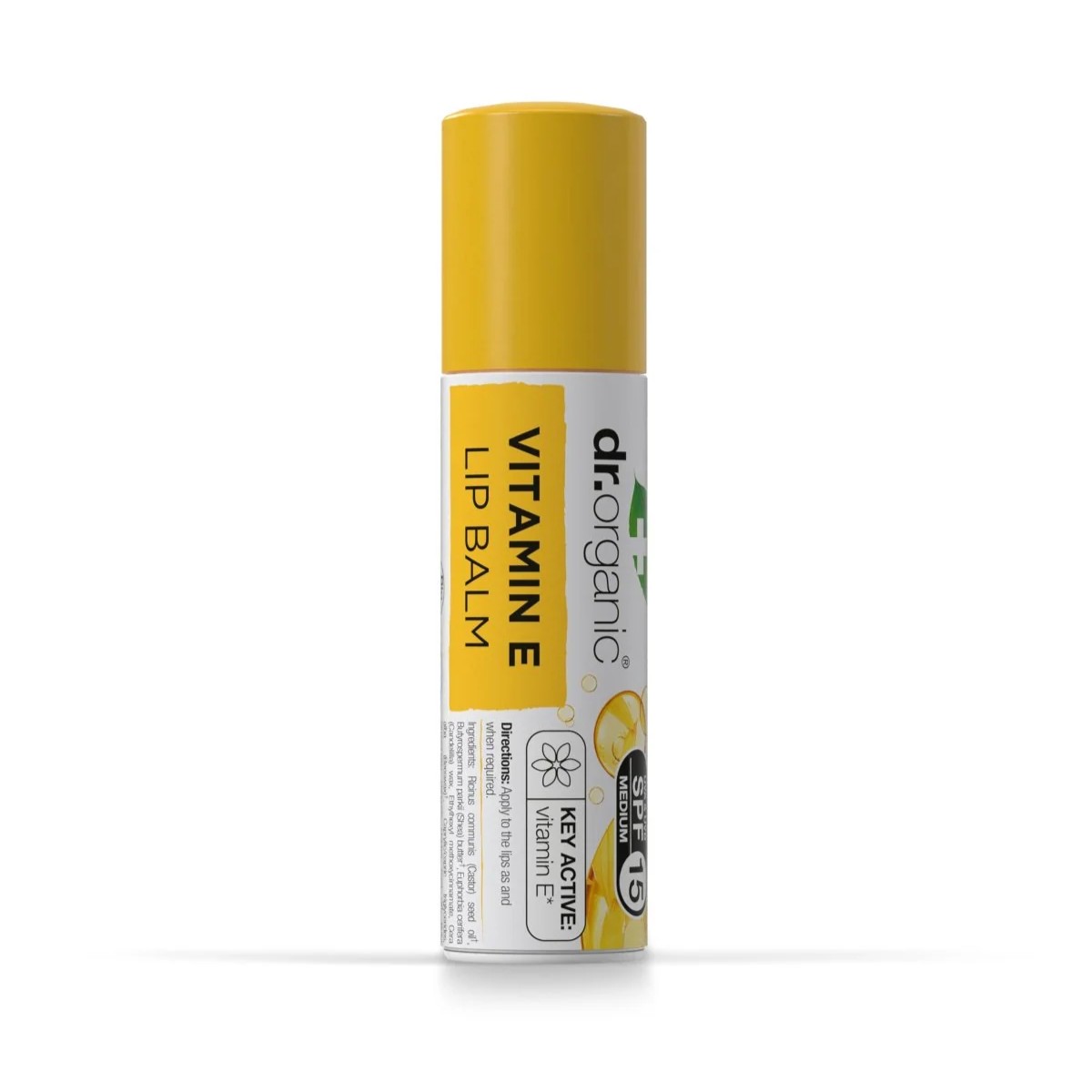 Dr. Organic Bálsamo Labial Vitamina E, 5,7ml.
