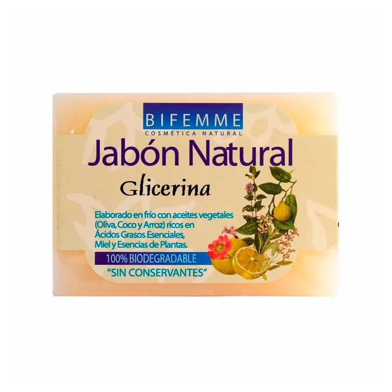 Bio-Femme Jabón Glicerina, 100 g | Farmacia Barata