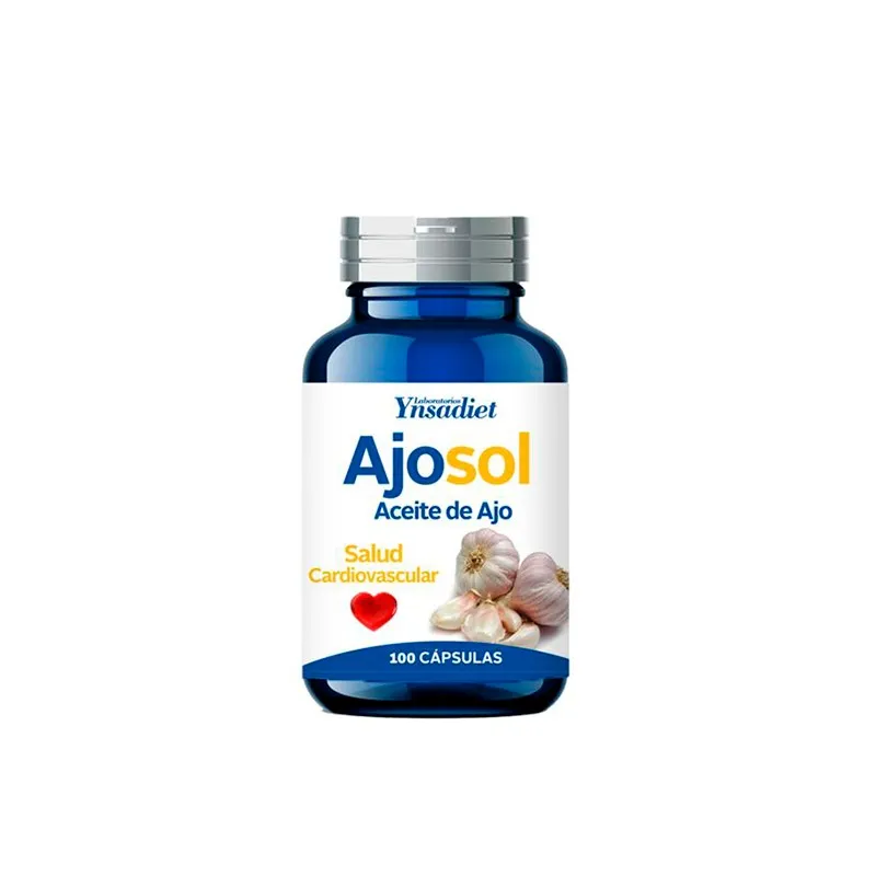 Ajosol 100 Perlas De Ajo 300 mg | Farmacia Barata