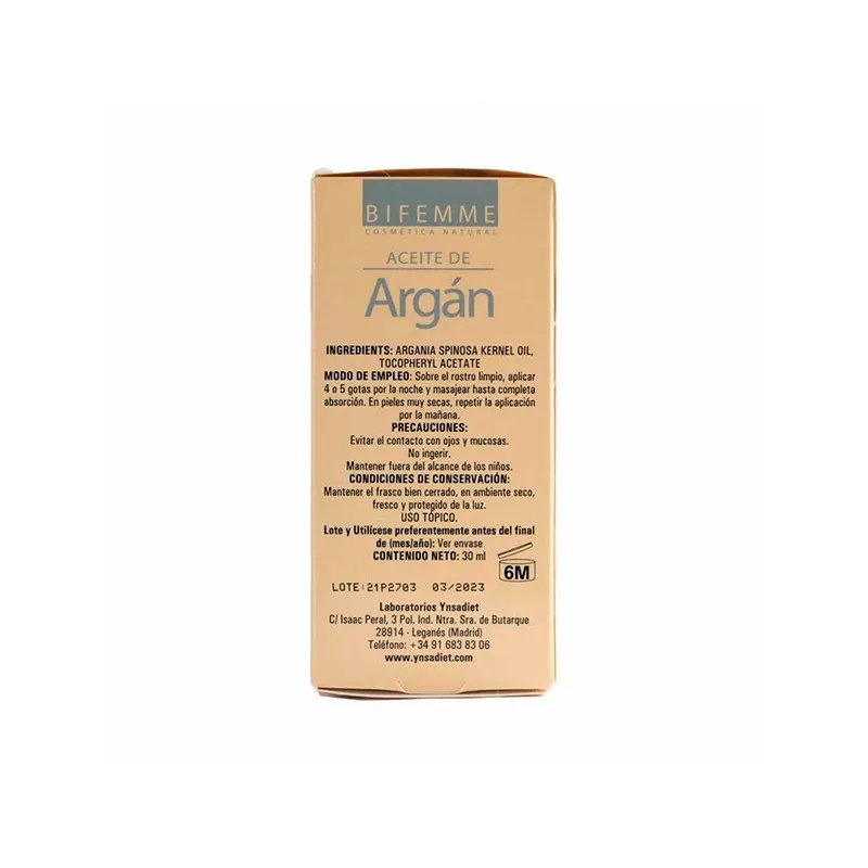 Aceite de Argán 30ml Ynsadiet | Farmacia Barata Aceite de Argán 30ml Ynsadiet | Farmacia Barata