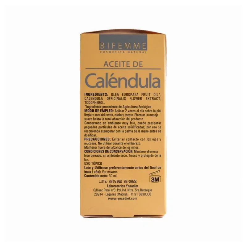 Aceite Caléndula Bio 30 ml | Farmacia Barata