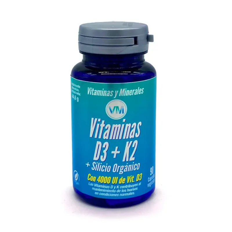Ynsadiet Vitamina D3+K2 Silicio 90 cápsulas | Farmacia Barata