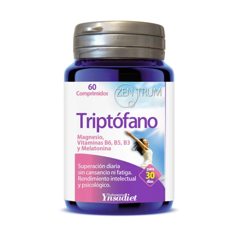 Triptófano 60 comprimidos Zentrum | Farmacia Barata